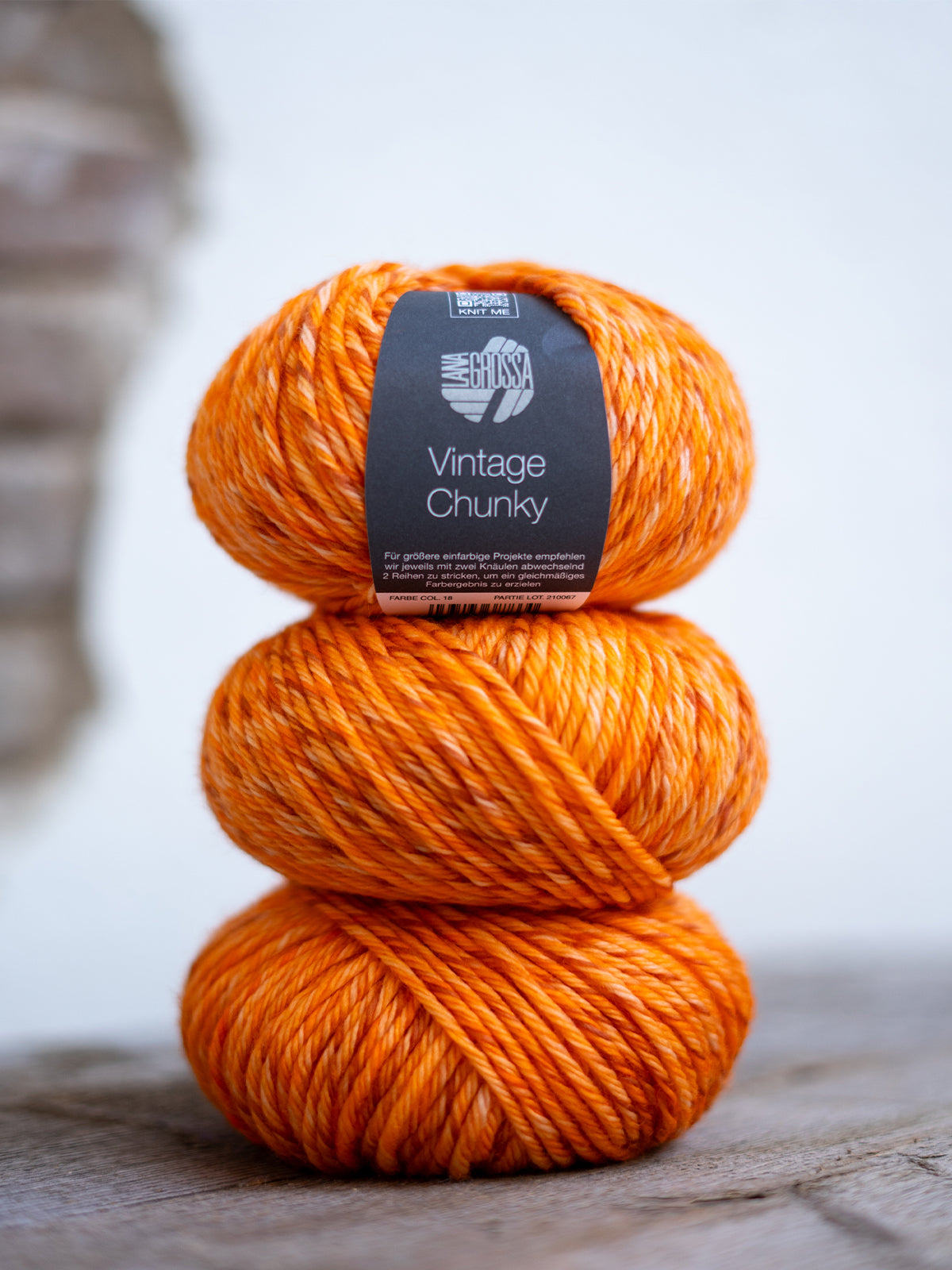 Vintage Chunky 018 Orange/Terrakotta