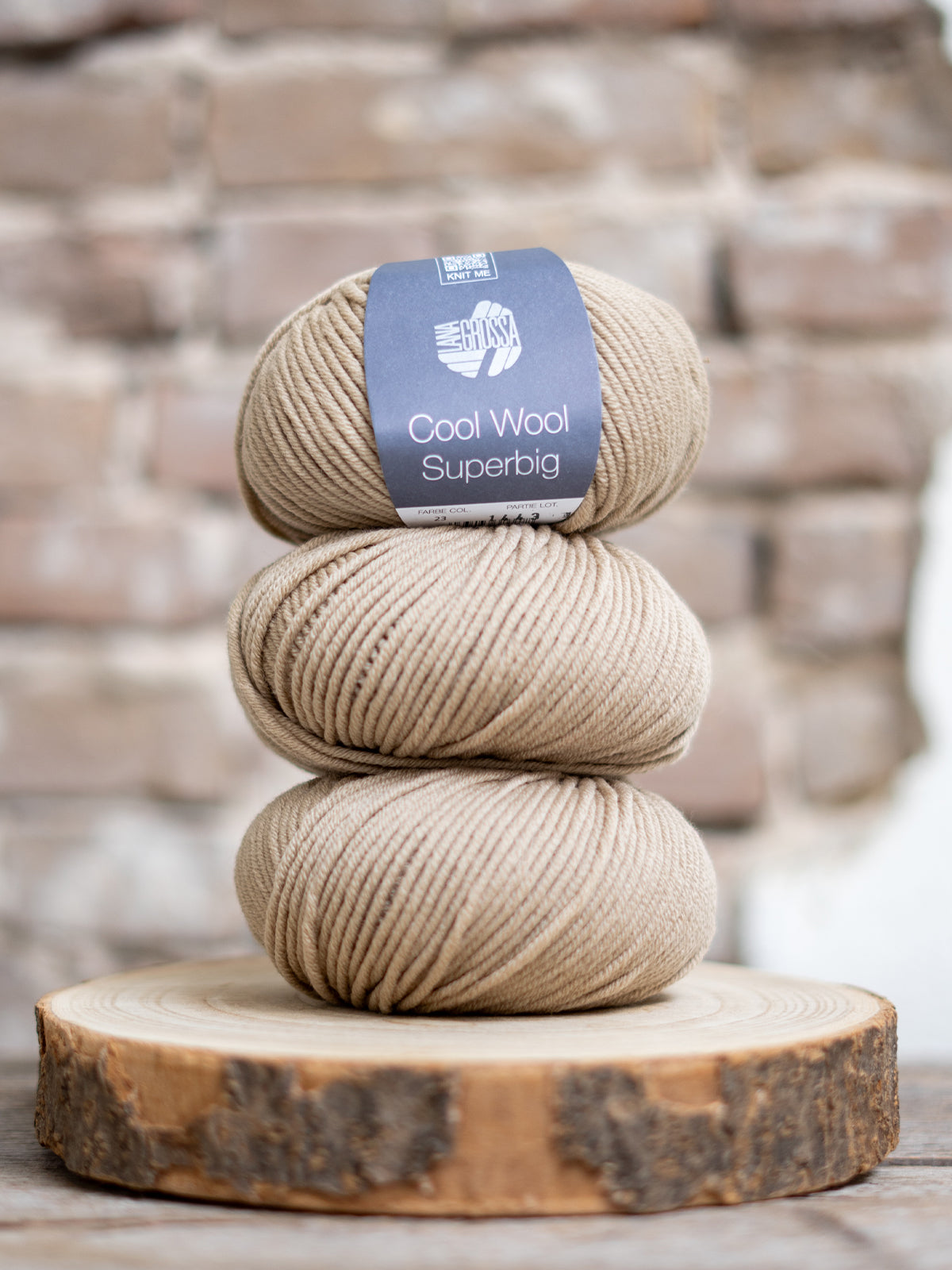 Cool Wool Superbig 023 Khakibeige