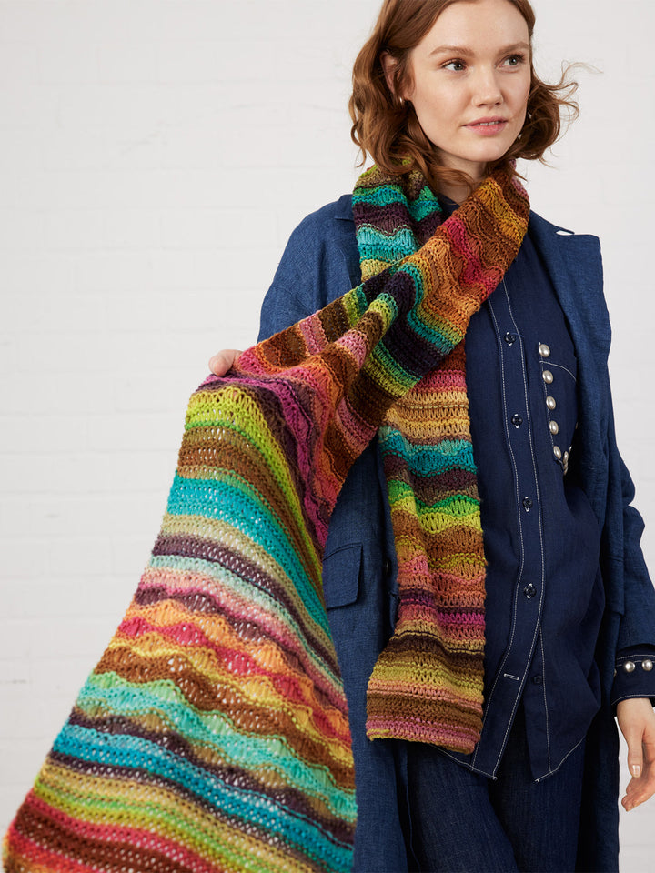 Strickpaket Farfalla Schal