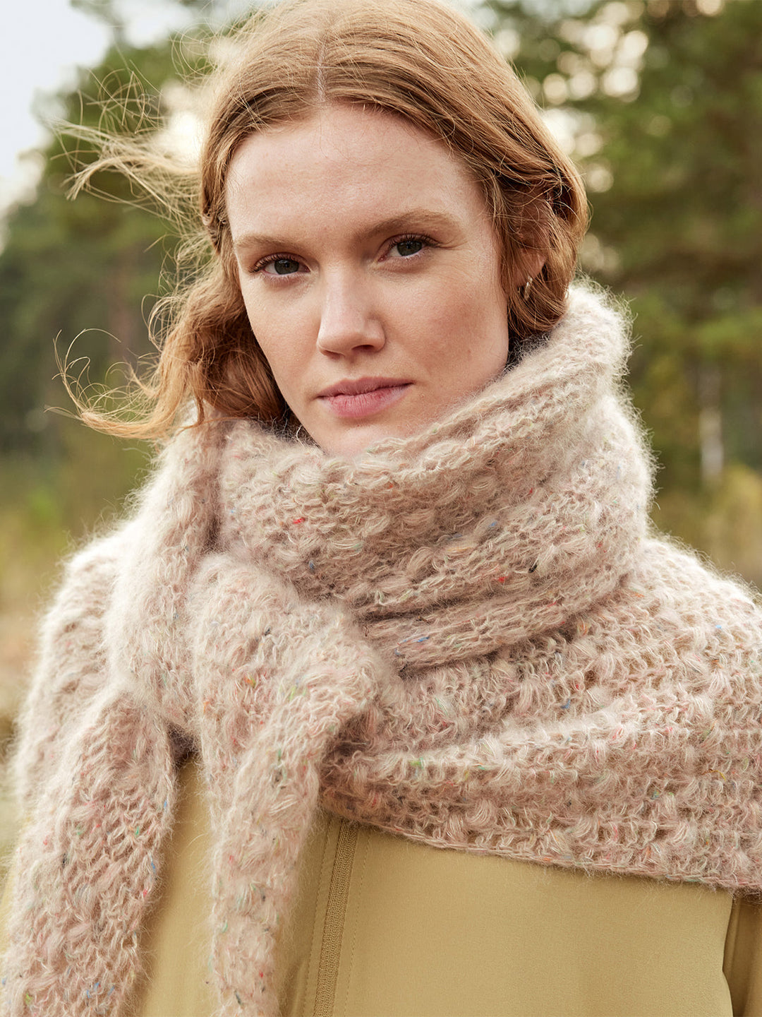 Häkelpaket Natural Superkid Tweed - Strukturtuch