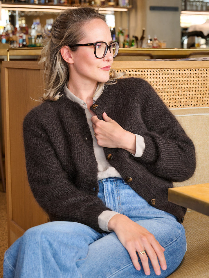 Strickpaket Classy Raglan Jacket - Silkhair