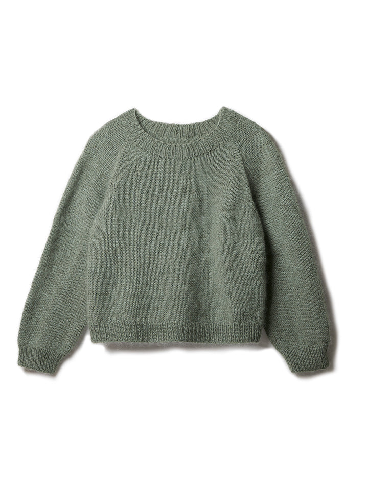 Strickpaket Classy Raglan Sweater - Cool Wool Silkhair