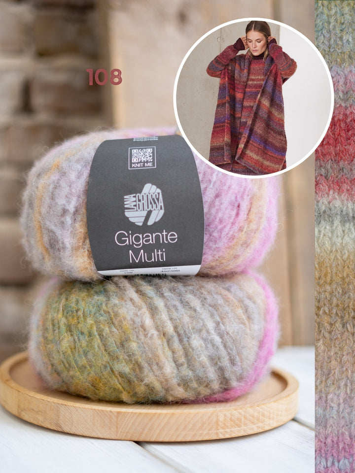 Strickpaket Gigante Multi Schal