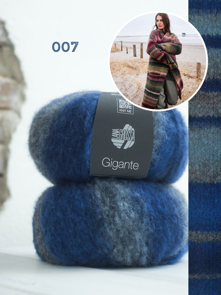 Strickpaket Gigante Mantel