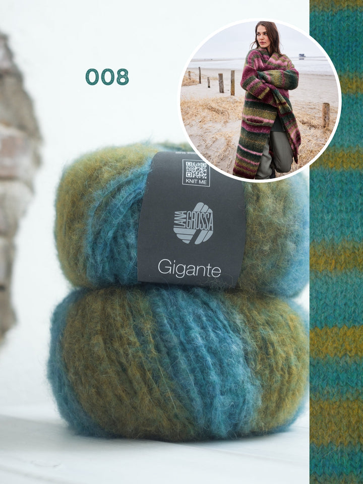 Strickpaket Gigante Mantel