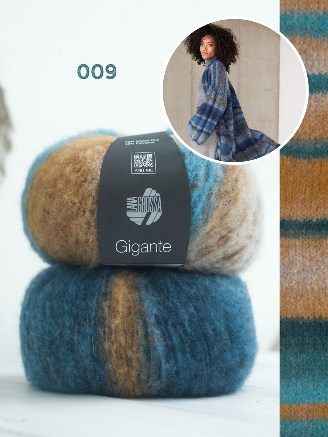 Strickpaket Gigante Mantel