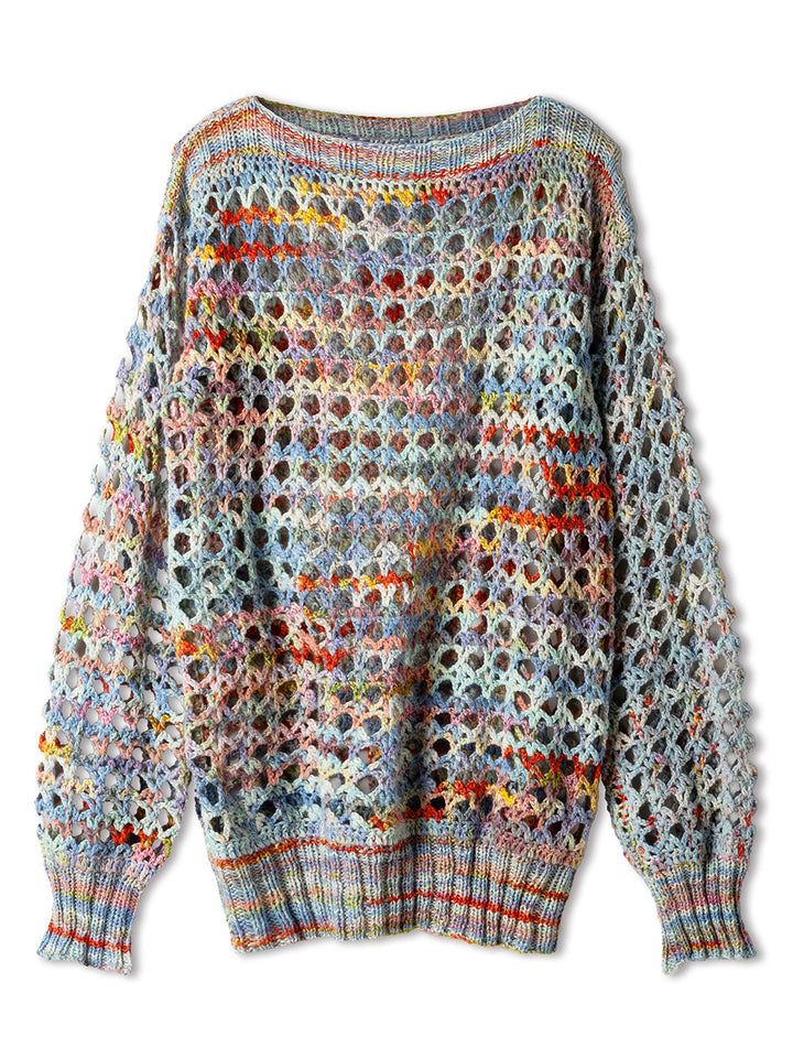 Häkelpaket Cotonella Multi Pullover
