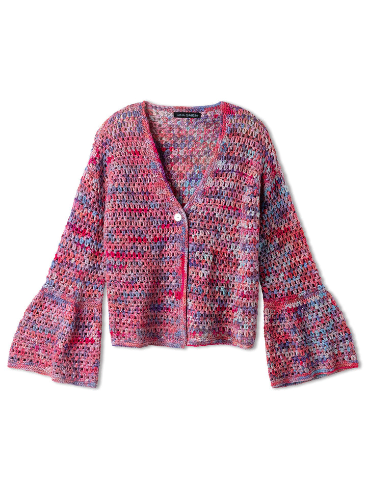 Häkelpaket Cotonella Multi Jacke