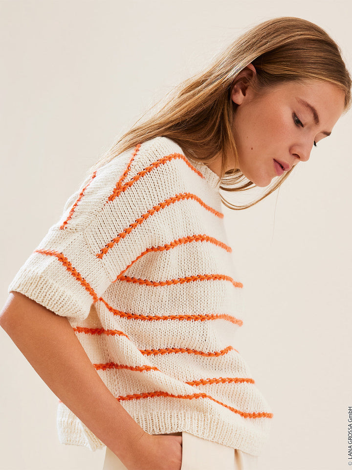 Strickpaket Summer Softness Streifenshirt