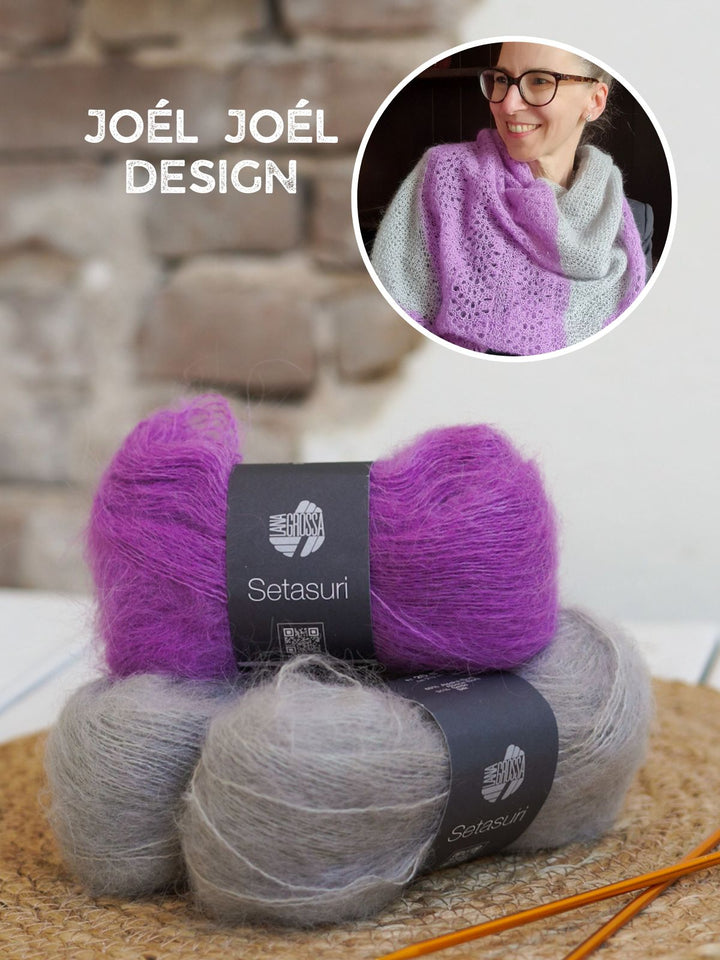 Strickpaket Tuch Cosetta - Joél Joél
